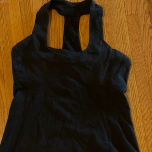 Lululemon Black Scoop Neck Tank Top
